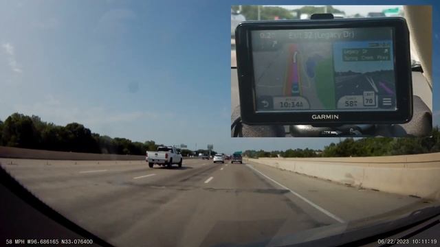 Driving with the Garmin nuvi 2555 LMT смотреть онлайн