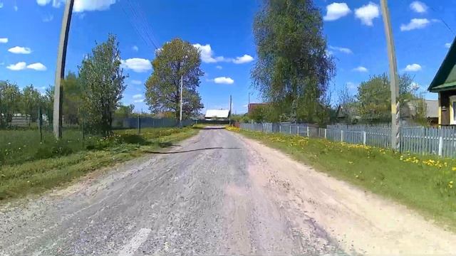 Велокруиз: д.Шпильки - д.Демидовичи - озеро у д.Батурово, ч.4, (2022, №6).