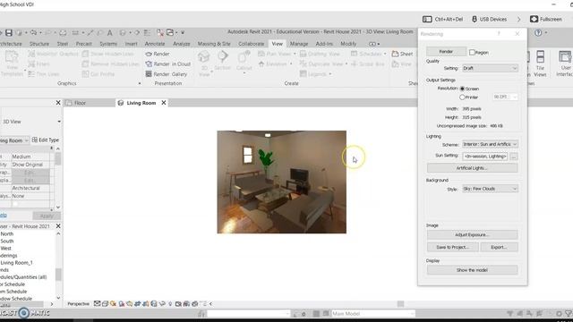 18. Revit House 2021 - Rendering Drawing Sheets смотреть онлайн
