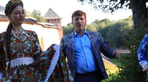 Фолк-шоу группа «Аквамарин» - Колечко моё, золото литое