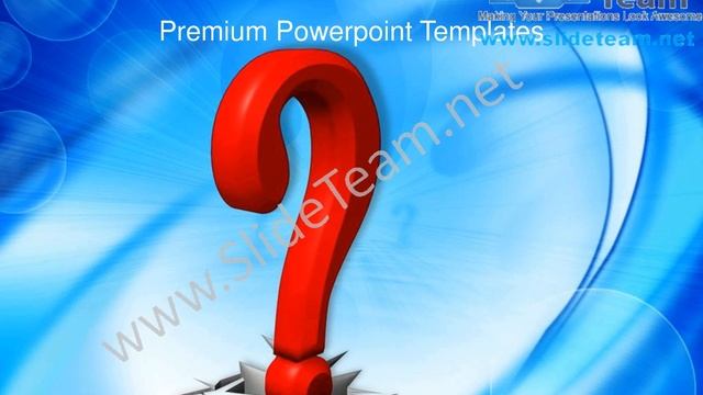 Business Question With Crack Symbol PowerPoint Templates ppt Themes 0912 Slides Backgrounds смотреть онлайн
