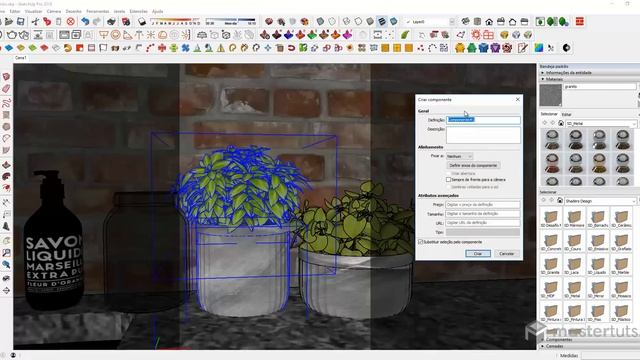 Como "extrair" componentes de um (outro) modelo do SketchUp смотреть онлайн