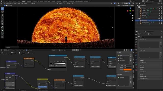 Creating an EPIC Space Scene in Blender + Giveaway Announcement смотреть онлайн