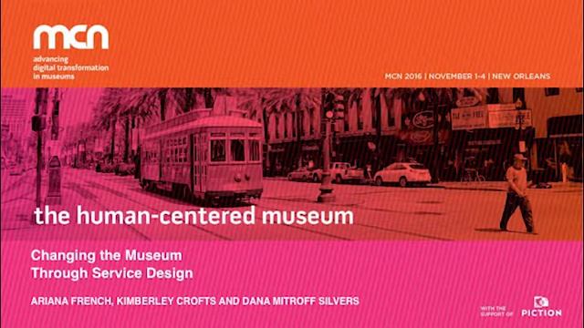 MCN2016 - Changing the Museum Through Service Design смотреть онлайн