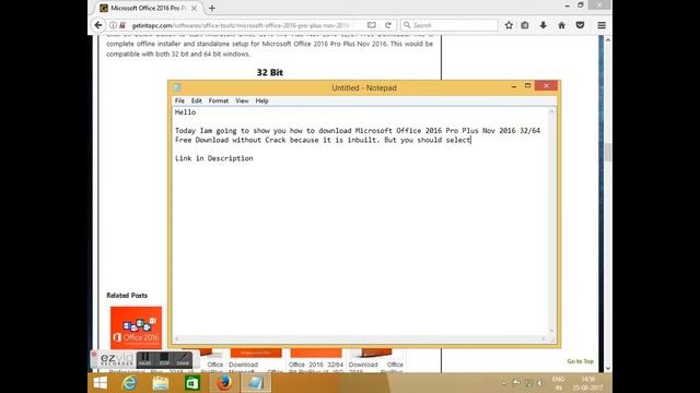 How to Download Microsoft Office Pro Plus Nov 2016 32/64 Free Download смотреть онлайн