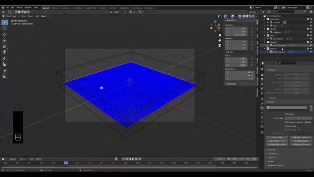 MantaFlow raindrop effect in blender 2 9 смотреть онлайн