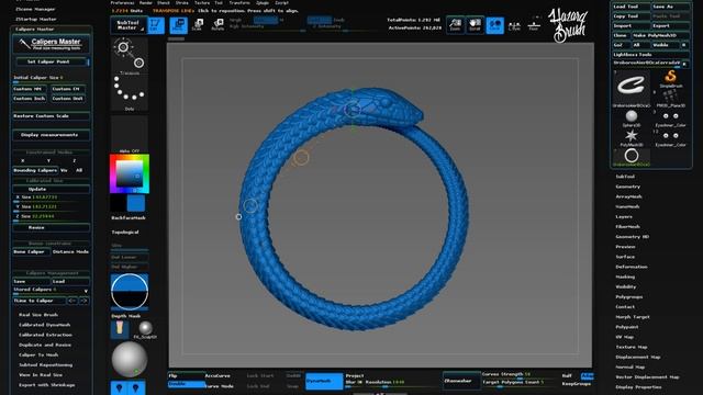Calipers Master tutorials: How to set calipers points and how to set the initial scale for the scen смотреть онлайн
