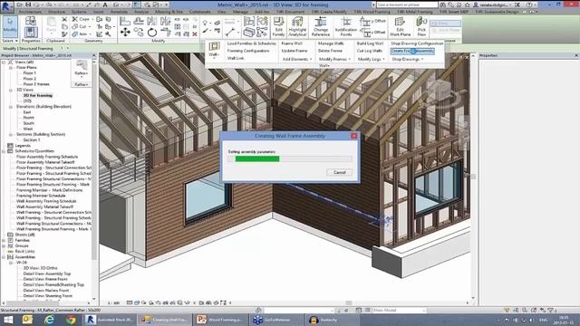 Wood Framing & Shop Drawings in Revit® смотреть онлайн