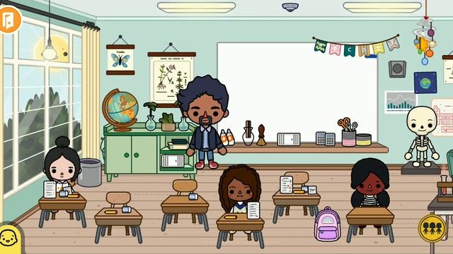 тока бока //Toca Boca, школа . смотреть онлайн