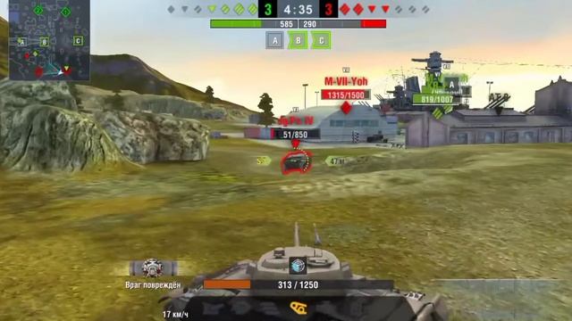 Бои на польских танках| Pudel; CS-52 LIS; 53TP Markowskiego| пончик 54