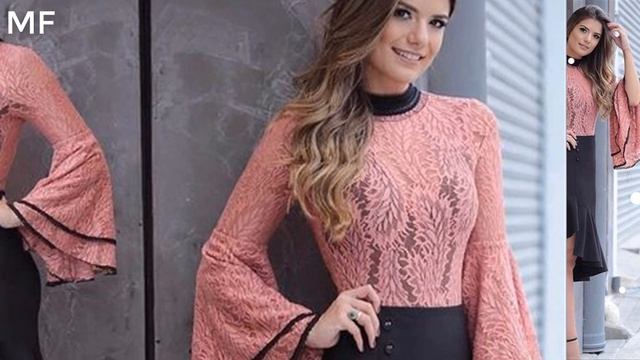 Hermoso Look con faldas para dama Moda 2017 Fashion 2018 смотреть онлайн