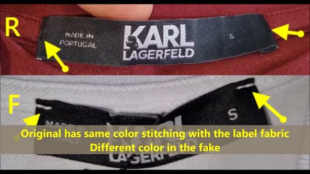 Karl Lagerfeld polo shirt real vs fake. How to spot original Lagerfeld Paris shirt and tee смотреть онлайн