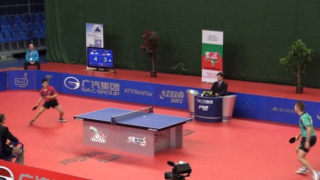 03v BelOpen 2015 Filus GER Oikawa JPN Table Tennis 17 05 2015 смотреть онлайн