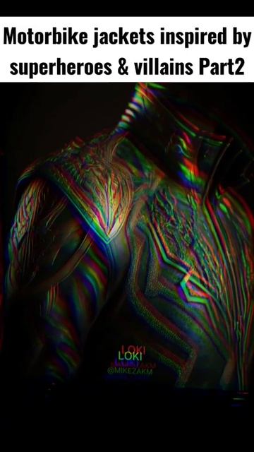 Motorbike jackets inspired by superheroes & villains Part 2 Motorbike racing Motorbike games #short смотреть онлайн