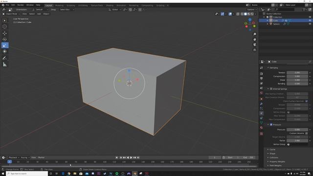 Easy Shrink Wrap Simulation With Cloth (Blender Tutorial) смотреть онлайн