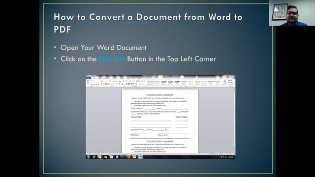 Legal Informational Video: Converting Documents in Adobe Pro DC смотреть онлайн