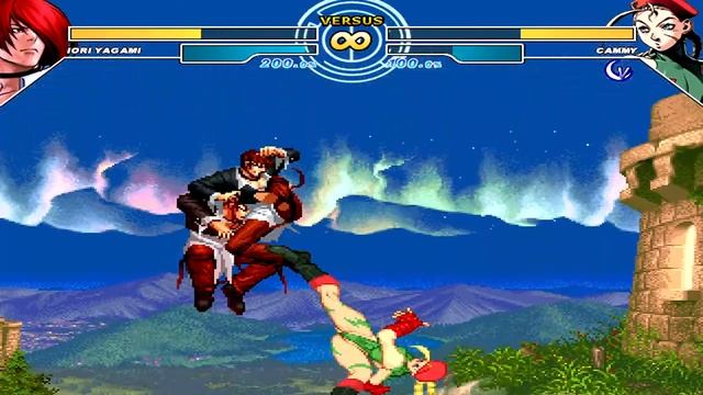MUGEN: Iori Yagami vs Cammy смотреть онлайн