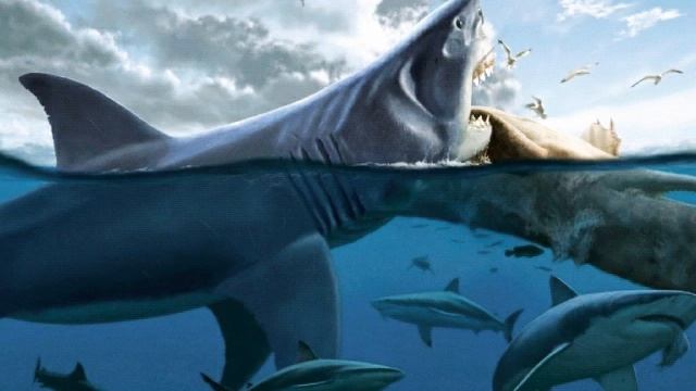 Megalodon vs the bloop who would be the king of the oceans смотреть онлайн