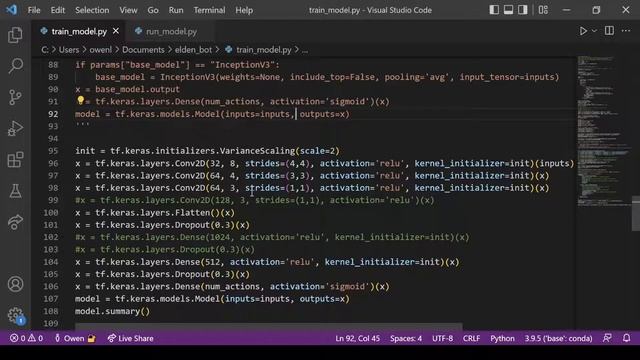 Elden Bot: Supervised Learning with TF and Current State of Neural Network Agent (Part 4) смотреть онлайн