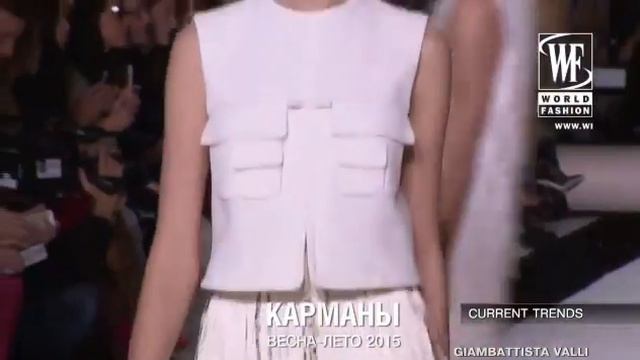 Мода женская. Карманы Весна - Лето 2015 - 2016 смотреть онлайн