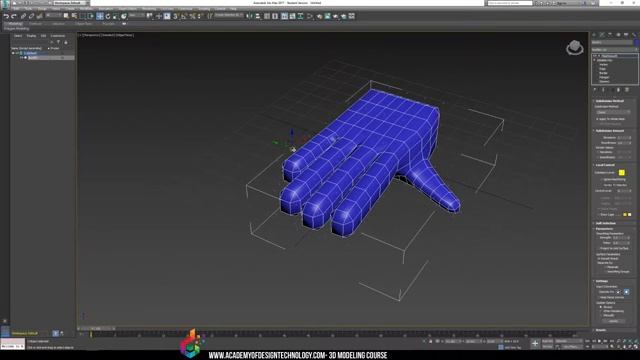 AODT - 3D Modeling - Week 1 - Part #7 - Exploring Modifiers смотреть онлайн