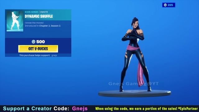 Dynamic Shuffle | Fortnite Emote
