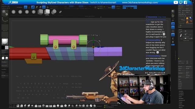 Cowboy Dinorider 2D to 3D - Character Creation - Shane Olson & Kevin Keele - Part 15 смотреть онлайн