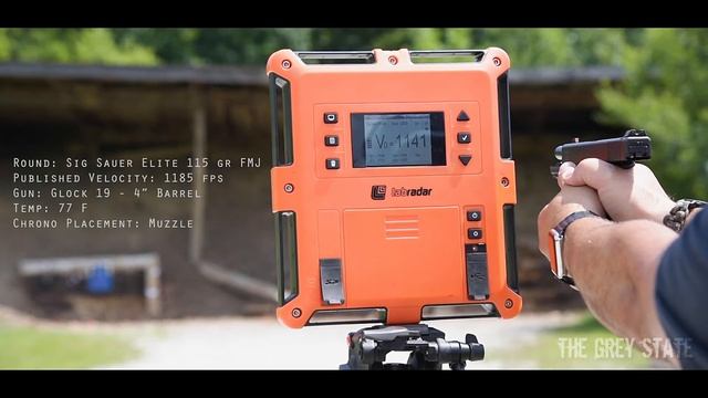 Bullet Time - Sig Sauer Elite 9mm 115 Grain FMJ 9mm Chronographed смотреть онлайн
