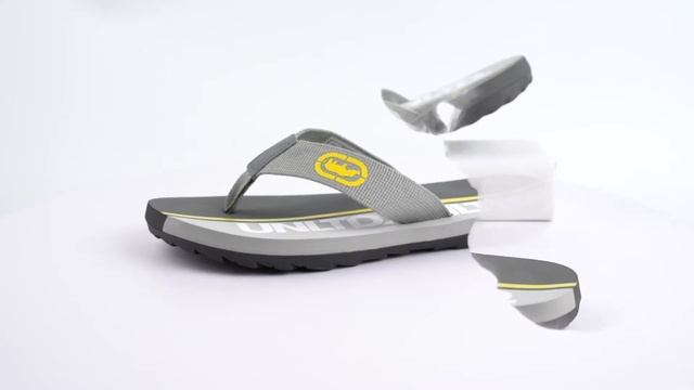 Dép Ecko Unltd cực phong cách - OF21-25205 GREY/YELLOW смотреть онлайн