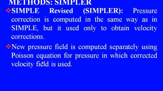 Mod-08 Lec-04 SIMPLEC, SIMPLER and Fractional Step Methods смотреть онлайн