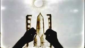 День космонавтики песочное шоу/Sand art Space Day