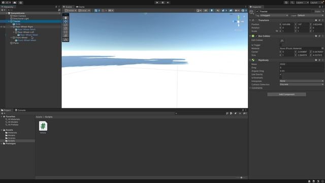 How to use Unity's 3D wheel collider смотреть онлайн