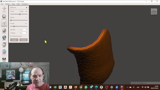 8 férulas impresas en 3d, escaneo y edición en meshmixer смотреть онлайн