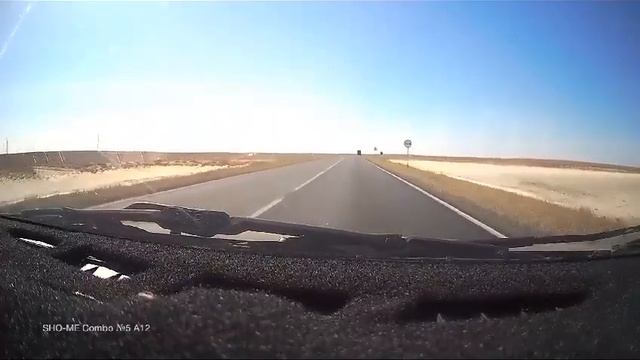 Трасса Атырау-Доссор, обогнал через сплошную смотреть онлайн