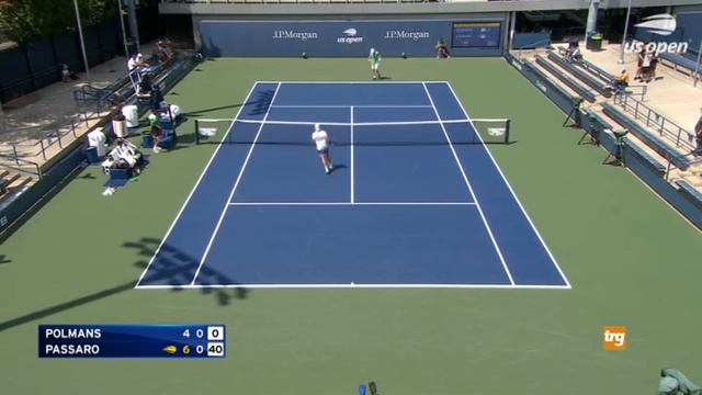 Tennis: Passaro supera l’australiano Polmans passando il turno al prestigioso Us Open di New York смотреть онлайн