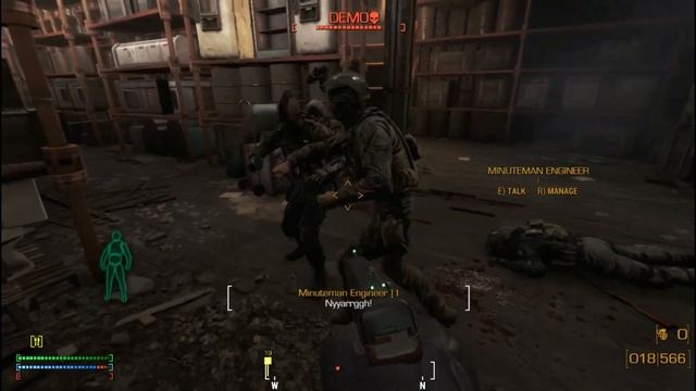 Raider boss made us all untill minuteman goes machete смотреть онлайн