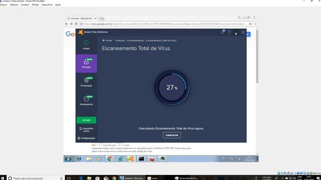 vírus (bug 32 e MRSMAJOR.EXE) TESTANDO O ANTIVIRUS (avast free) смотреть онлайн