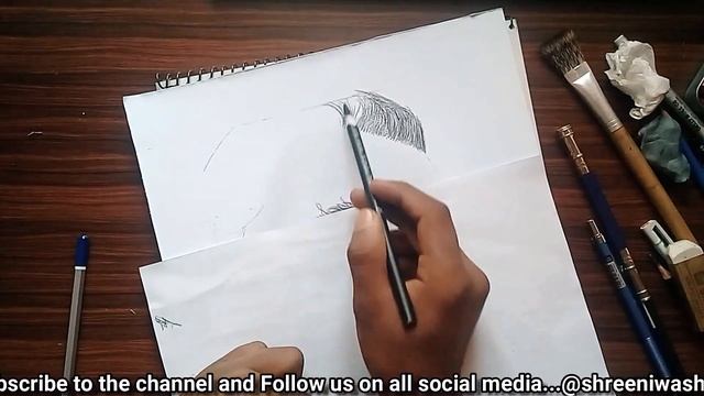 Drawing Salvador Dali | Portrait Sketch | Shreeniwash Arts смотреть онлайн