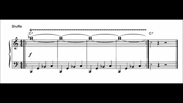 Dave Limina - Hammond Organ Riff 21 - Shuffle - Tutorial Lesson Keyboard Piano