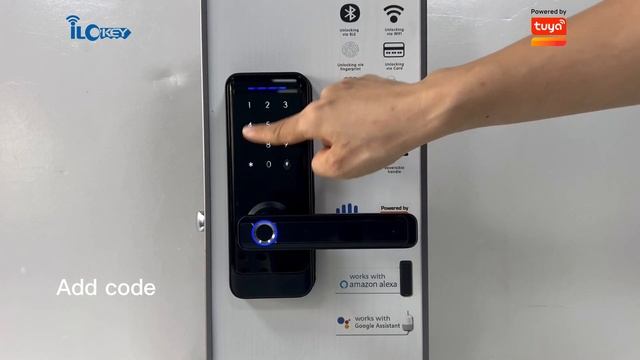Tuya smart lock A233- Add admin смотреть онлайн