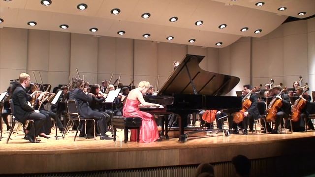 Ewa Plonka - Liszt Piano Concerto 2009 OCU Ewa Plonka