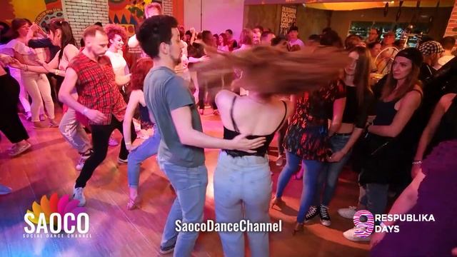 Alexandr Pshatov and Valeria Kataykina Salsa Dancing at Respublika Days 9, Sunday 05.05.2019 смотреть онлайн