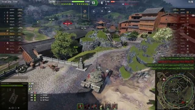 WoT. Советский средний танк 8 уровня СТГ Гвардеец на фулл-ББ, фармит серебро. смотреть онлайн