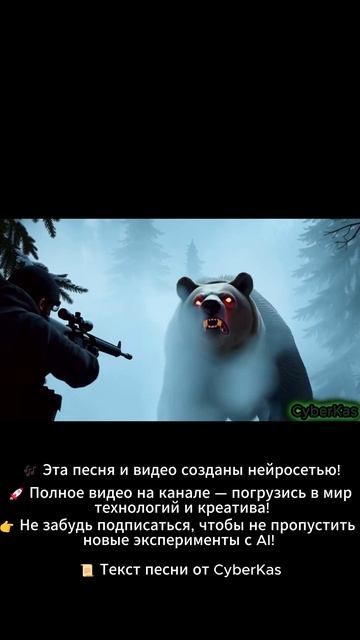 CyberKas - Тень медведя | AI Music & Video #aimusic #Метал #музыка #music #нейросети #нейросеть смотреть онлайн