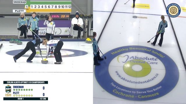 2023 Curling Alberta Optimist U18 Girls Championship - Plett vs Snideman смотреть онлайн