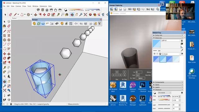 Sketchup + Enscape смотреть онлайн