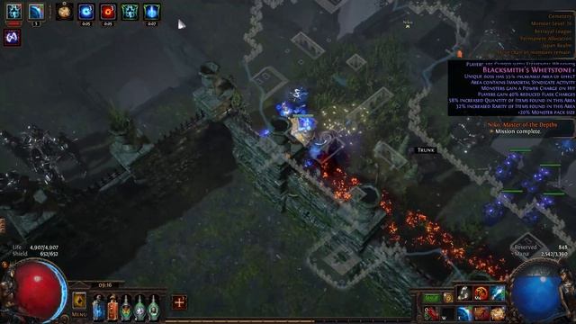 [POE]3.5 Hierophant- Echo Ice Spear And Freeze Pulse Totems