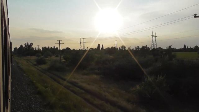 Херсон под вечерними лучами солнца | Встречный поезд №226Ш смотреть онлайн