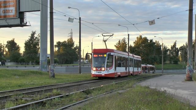 Трамвай КТМ31-7400 смотреть онлайн