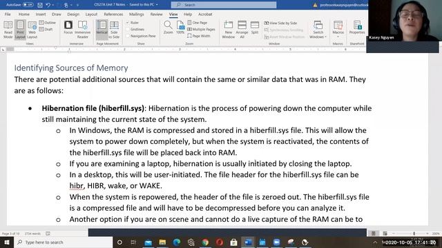 CIS27A Unit 7 Lecture: Analyzing RAM смотреть онлайн